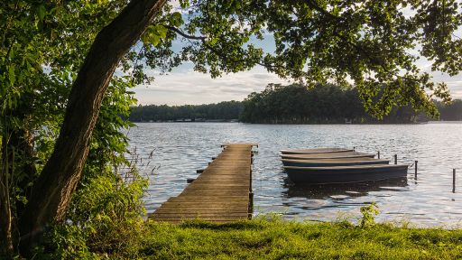 Steg in der Prignitz, Bild: Colourbox
