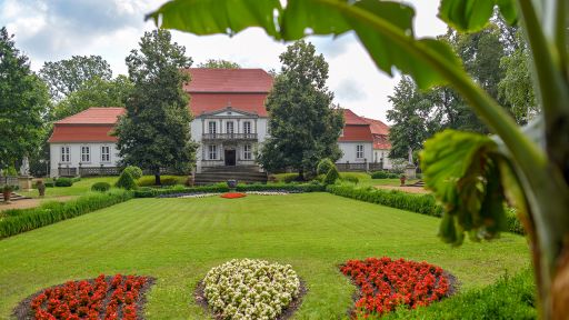 Schloss Wiepersdorf, Bild: dpa/Patrick Pleul