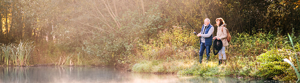 Angeln im Herbst, Foto: Colourbox