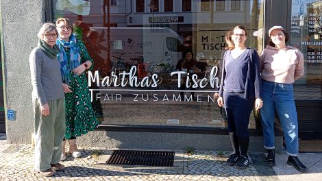 Projektmitarbeiterinnen von "Marthas Tisch", Bild: Antenne Brandenburg/Britta Streiter