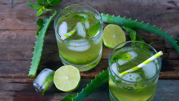Aloe Vera Cocktail, Foto: Colourbox