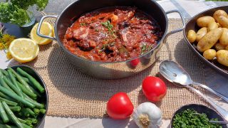 Werderaner Büffel-Ossobuco, Foto: Olaf Kosert