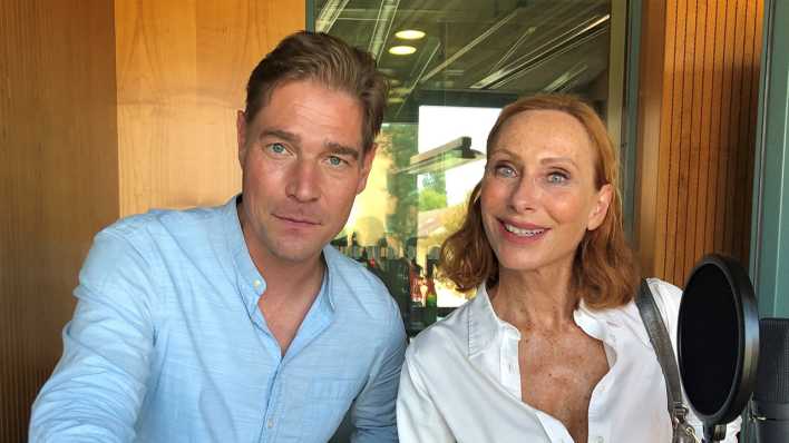 Andrea Sawatzki und Sebastian Oswald bei Antenne Brandenburg