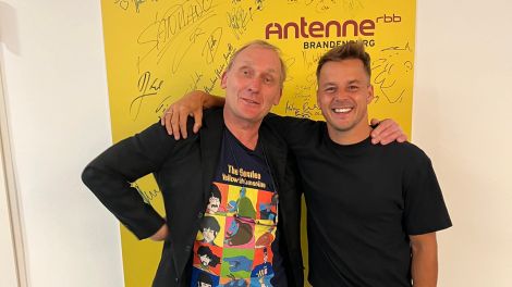 Alexander Knappe und Andreas Flügge, Foto: Antenne Brandenburg
