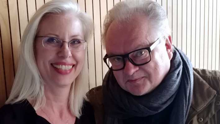 Heinz Rudolf Kunze und Inez Lang, Bild: Antenne Brandenburg