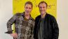 Mark Waschke und Sebastian Oswald bei Antenne Brandenburg, Foto: Antenne Brandenburg/Sebastian Oswald