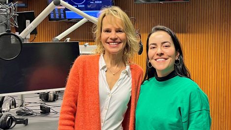 Aline Abboud zu Gast bei Catarina Zanner, Bild: Antenne Brandenburg / Catarina Zanner