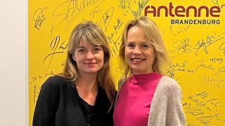Ina Paule Klink und Catarina Zanner, Bild: Antenne Brandenburg / Catarina Zanner