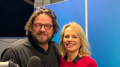 Ronald Zehrfeld bei Antenne Brandenburg - Zu Gast bei Catarina Zanner