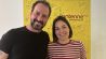Antenne-Moderator René Hausmann und Schauspielerin Nicolette Krebitz, Foto: Antenne Brandenburg