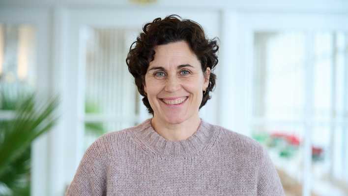 Schauspielerin Nina Kunzendorf, Bild: dpa/Annette Riedl