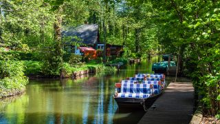 Kahn im Spreewald in Lehde, Foto: Colourbox
