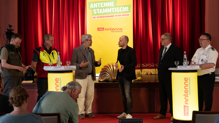 Antenne Stammtisch: Wo steht Brandenburg beim Waldbrandschutz?, Bild: Antenne Brandenburg/M. Zachrau
