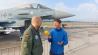 Morgenreporter Ivo Ziemann auf der ILA