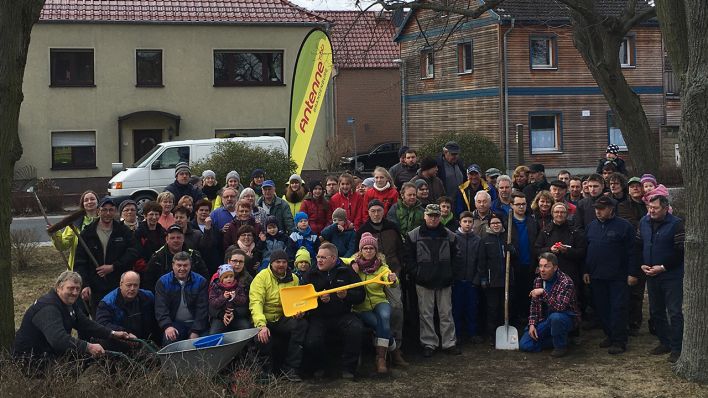 Antenne legt ne Schippe drauf - Lütte, 24.3.2018, Foto: Antenne Brandenburg, A. Schönfelder