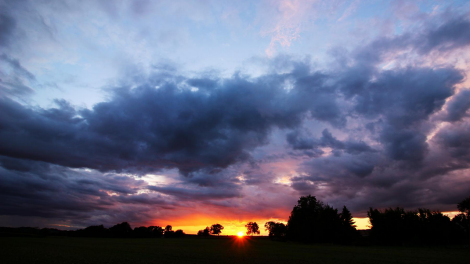 Abendstimmung im Oderbruch, Foto: Denny Krüger aus Lindendorf per Antenne-Studionachricht - 03.08.2023