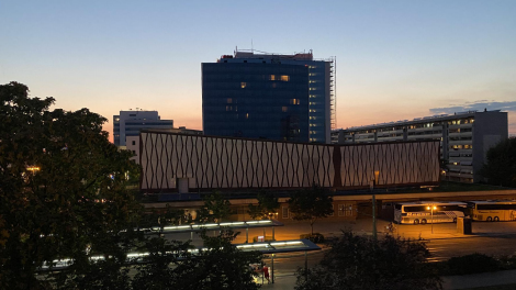 Abendgrüße von Rainer Kulka aus Cottbus, Foto per Antenne Studionachricht, 19.09.2023