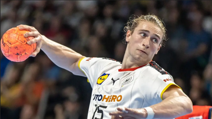 Handballnationalspieler Juri Knirr Handballnationalspieler Juri Knirr
