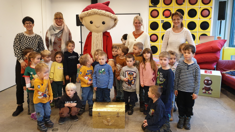 Kinderhaus Lütte zu Besuch beim Sandmännchen- in Potsdam