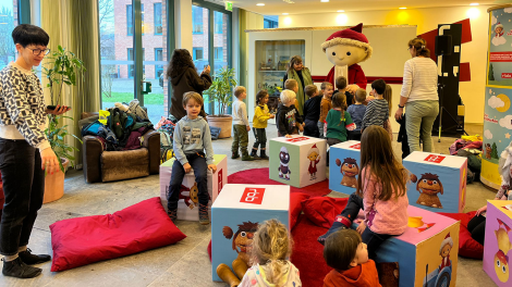 Kinderhaus Lütte zu Besuch beim Sandmännchen- in Potsdam