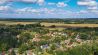 Eine Luftaufnahme des Ortes Reitwein (Bild: dpa/Patrick Pleul)
