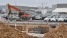 Symbolbild: Werksgelände der Tesla Gigafactory Berlin-Brandenburg (Quelle: dpa/Patrick Pleul)