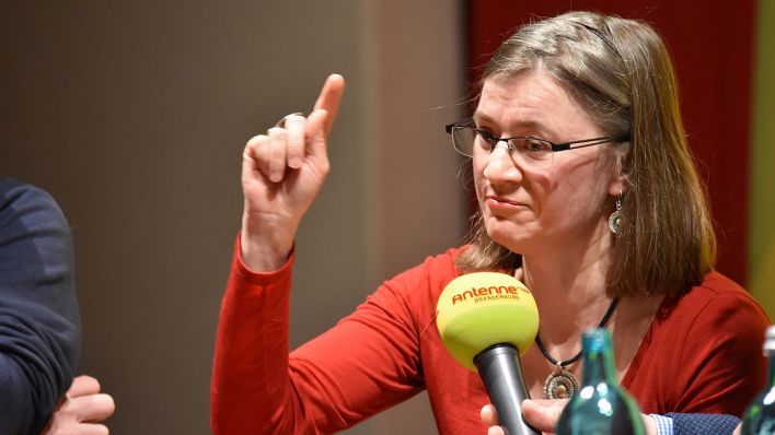 Anke Domscheit-Berg, sitzt als parteilose Abgeordnete für "Die Linke" im Bundestag (Foto: Phil Beng/rbb)