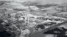 Historisches Luftbild aus DDR-Zeiten vom Kraftwerk Lübbenau